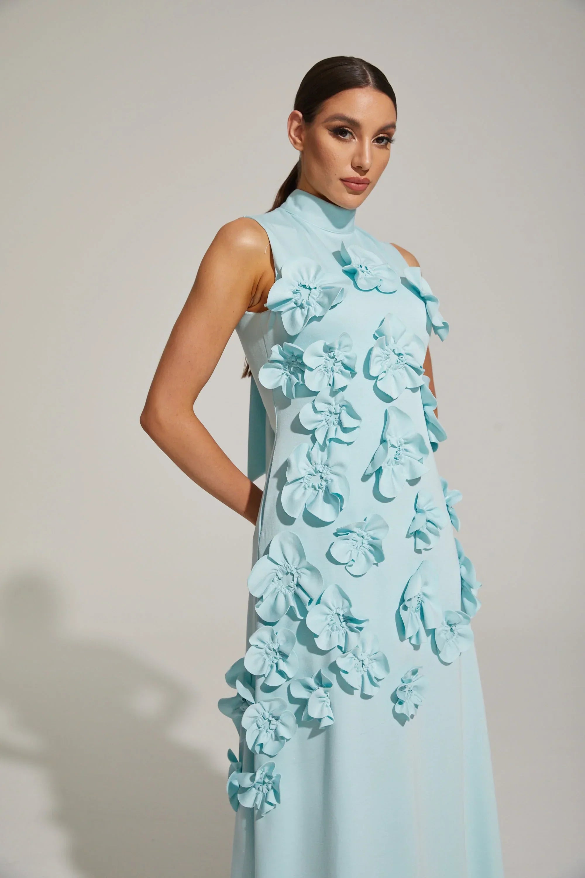 Amara | Embroidered Maxi Dress
