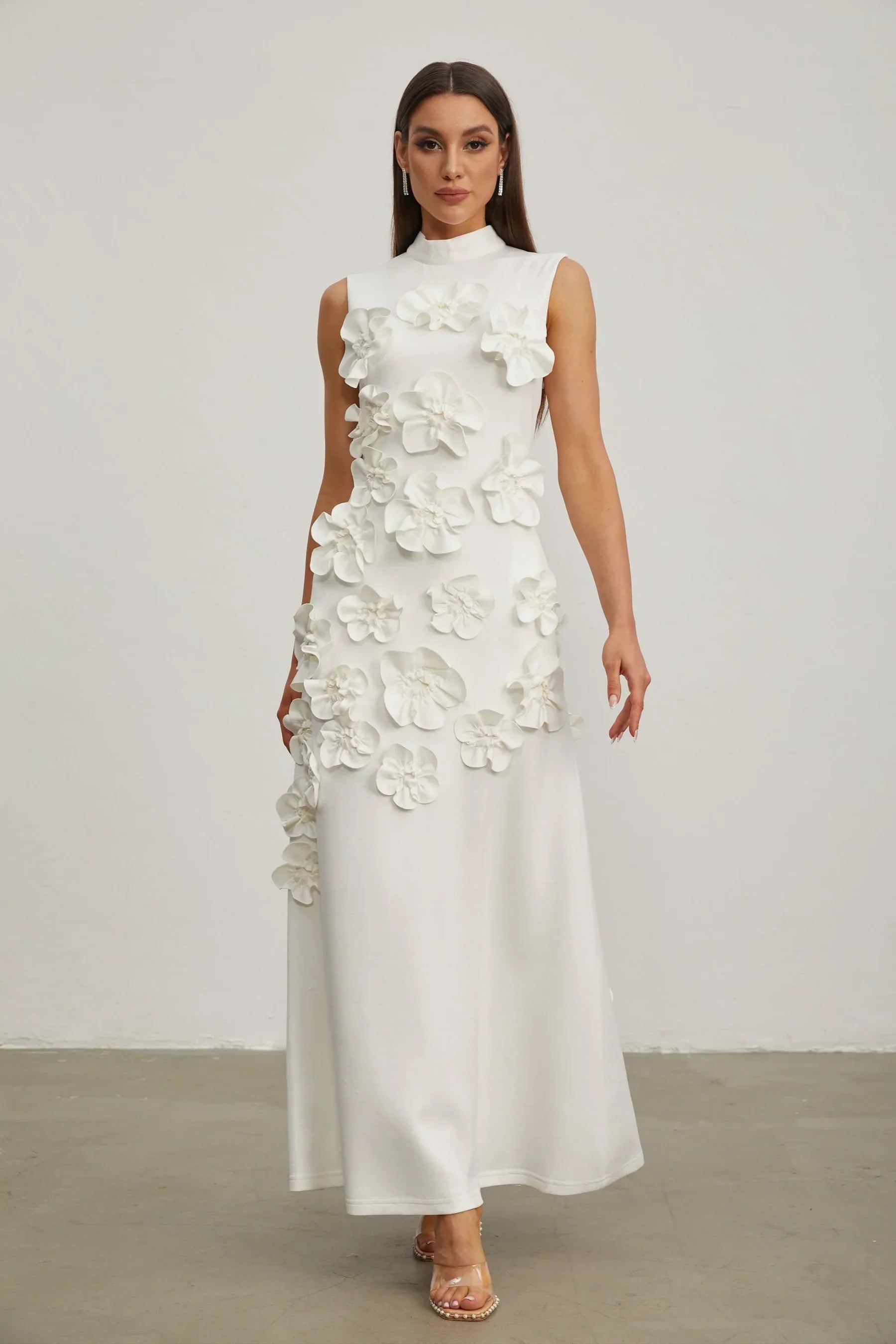 Amara | Embroidered Maxi Dress