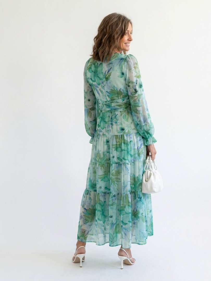 Naomi | Long-Sleeve Maxi Dress