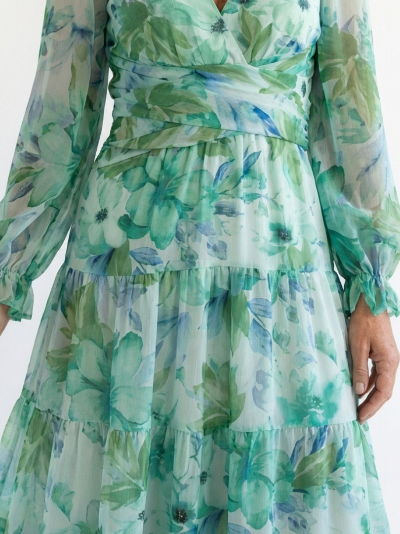 Naomi | Long-Sleeve Maxi Dress