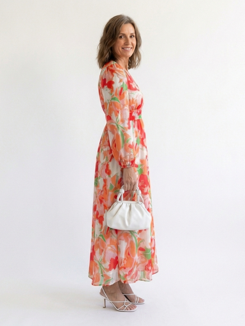 Naomi | Long-Sleeve Maxi Dress