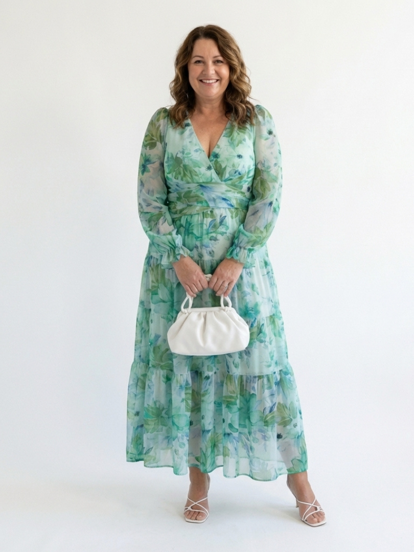 Naomi | Long-Sleeve Maxi Dress