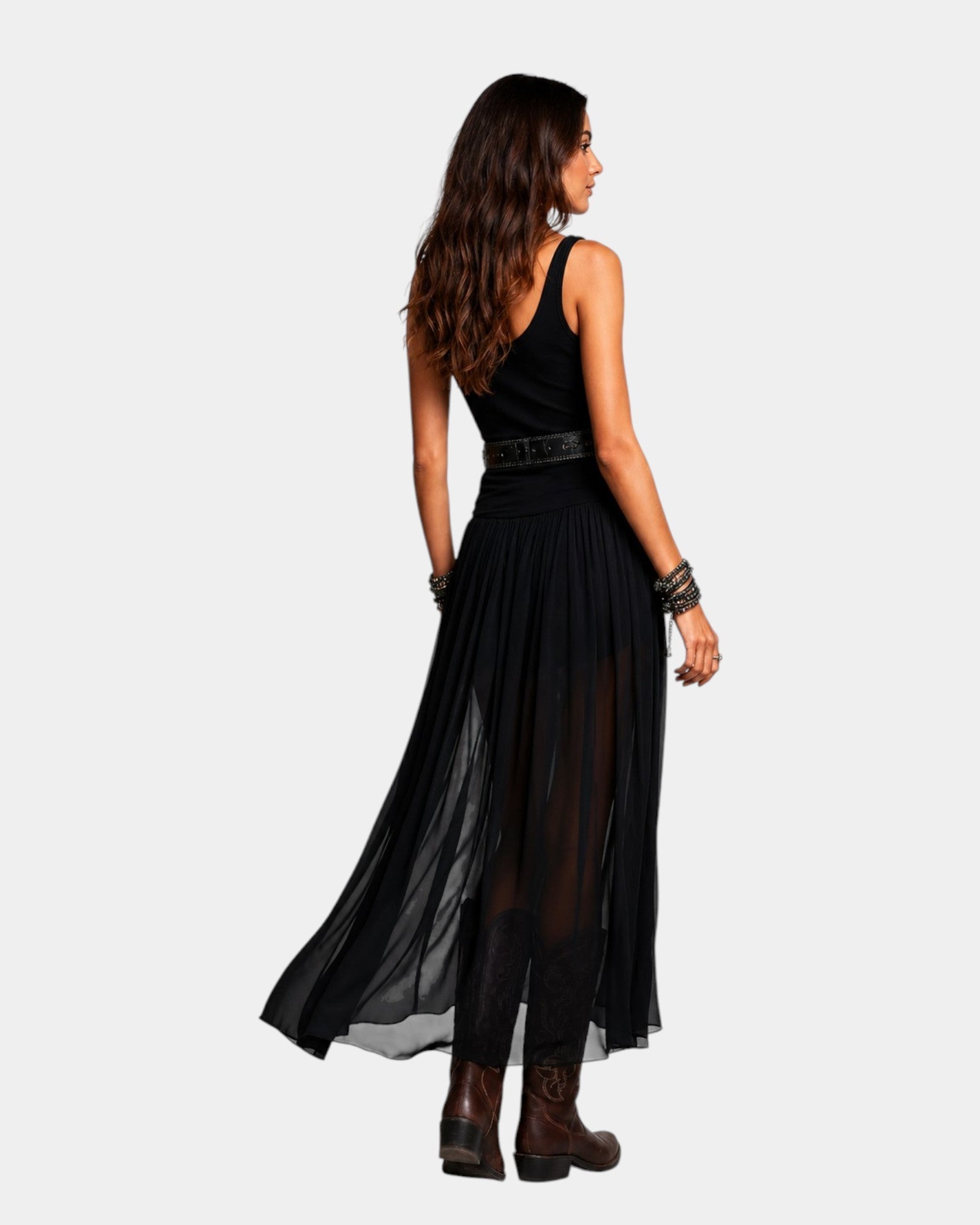 Talia | Blouse set with pants and skirt