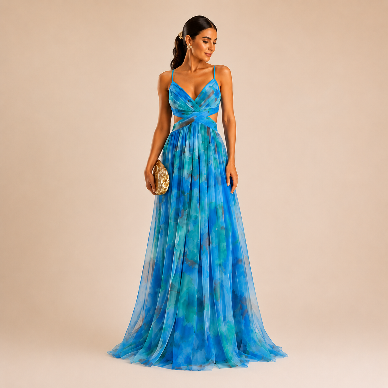 Maxi | Floral Elegance Dress