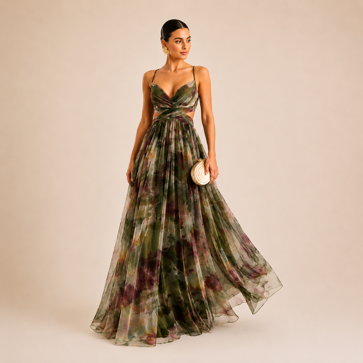 Maxi | Floral Elegance Dress