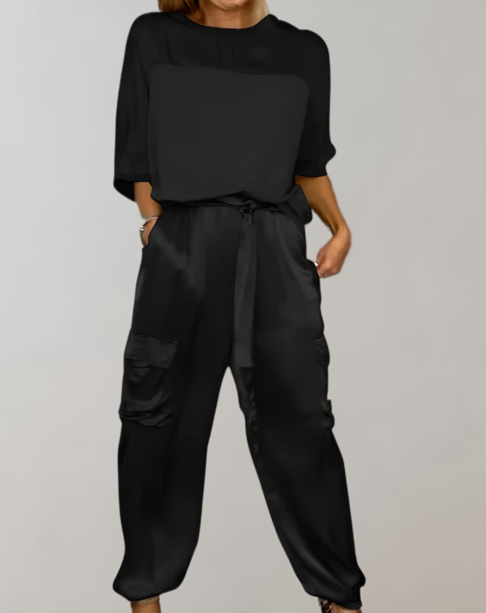 Finley - Silky Soft Cargo Lounge Set