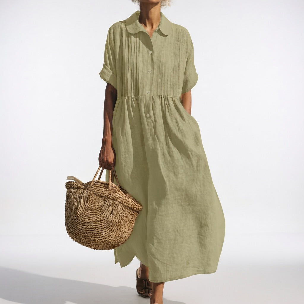 Lysandra | Lightweight Summer Shirt Dress
