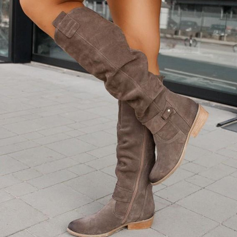 Women's Suede Winter Boots