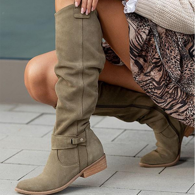 Women's Suede Winter Boots