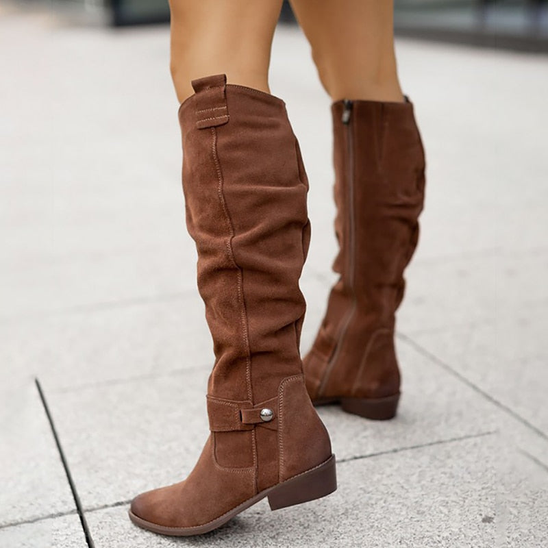 Women's Suede Winter Boots