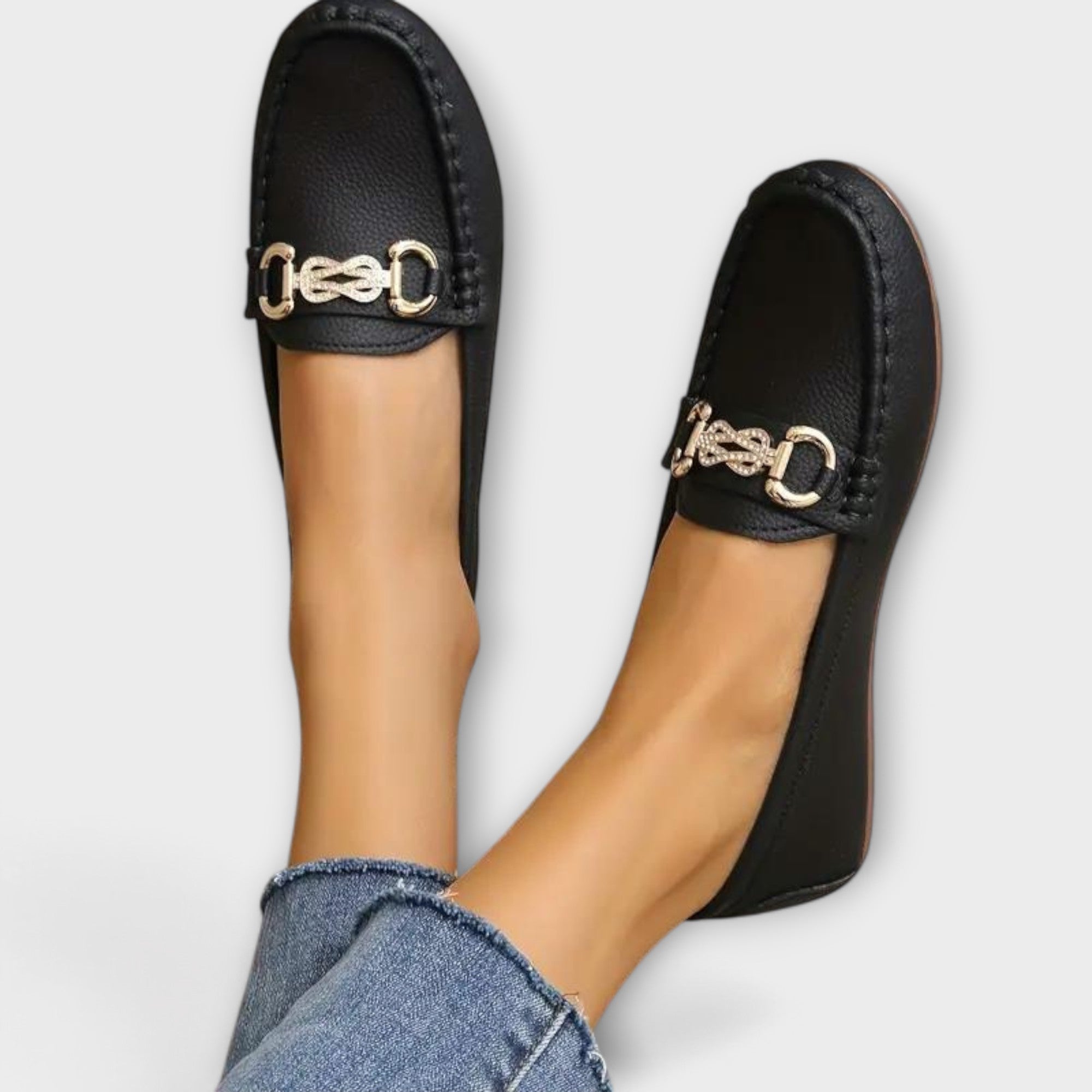 Leather Slip-On Loafers