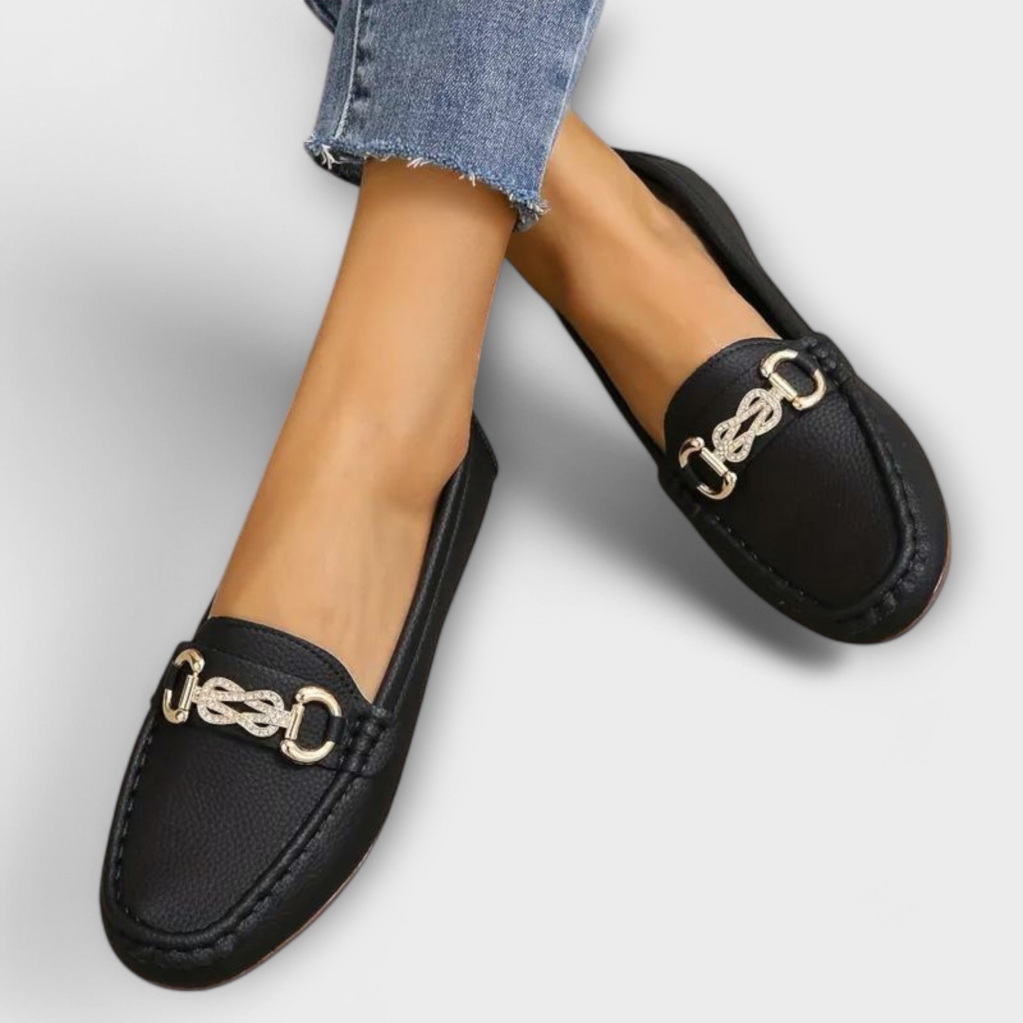 Leather Slip-On Loafers