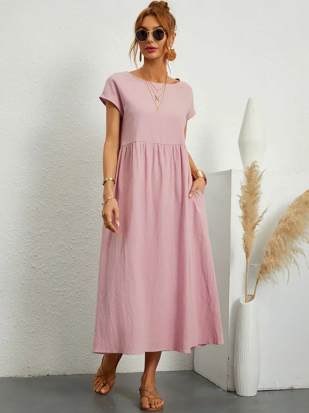 Gabrielle | Timeless Elegant Midi Dress