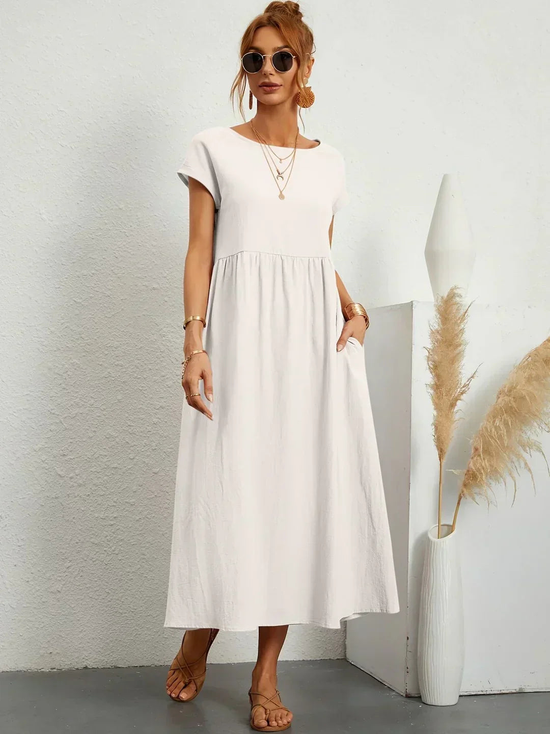 Ursinaâ„¢ | Fluid Midi Dress