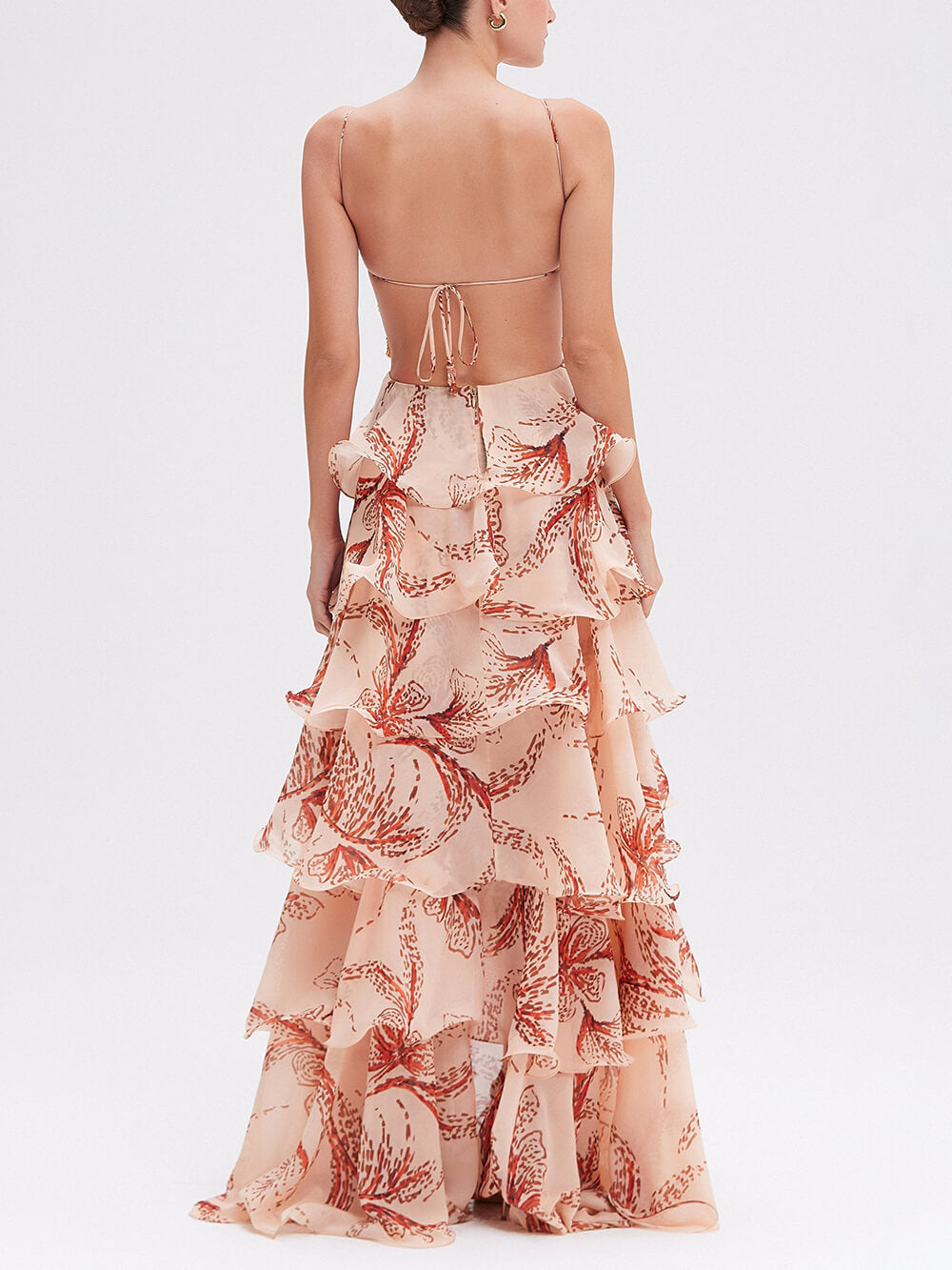 Camila | Ruffled Maxi Dress