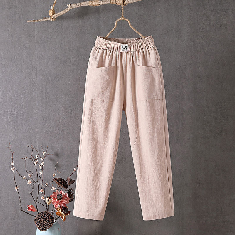 Camila | Relaxed Pants with Drawstring Waist