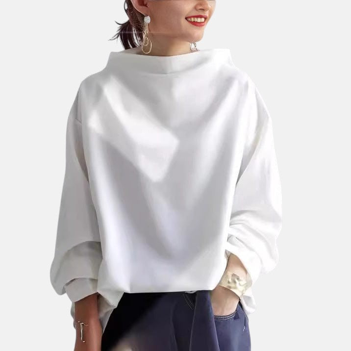 High Neck Knit Sweater