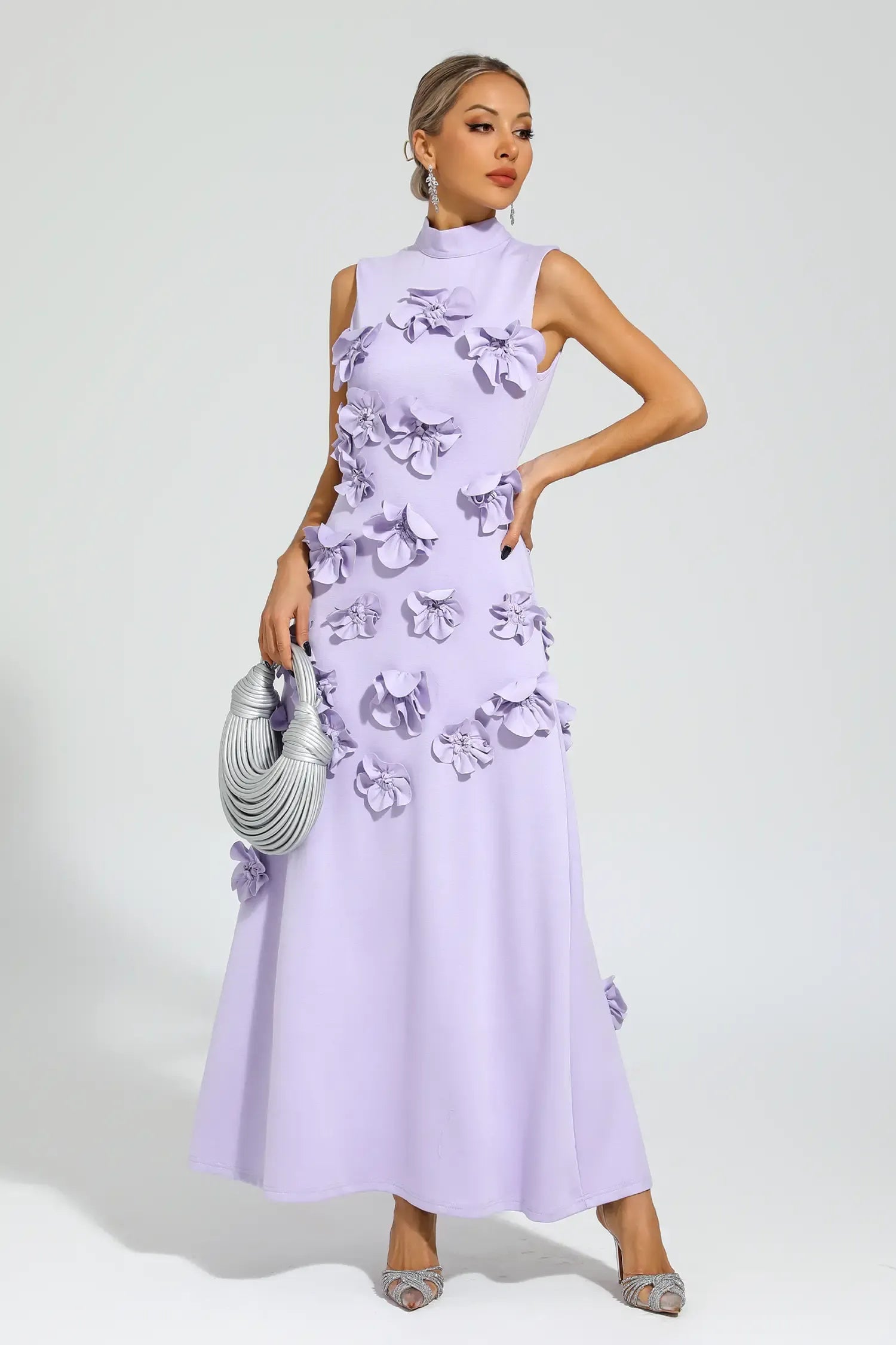 Amara | Embroidered Maxi Dress