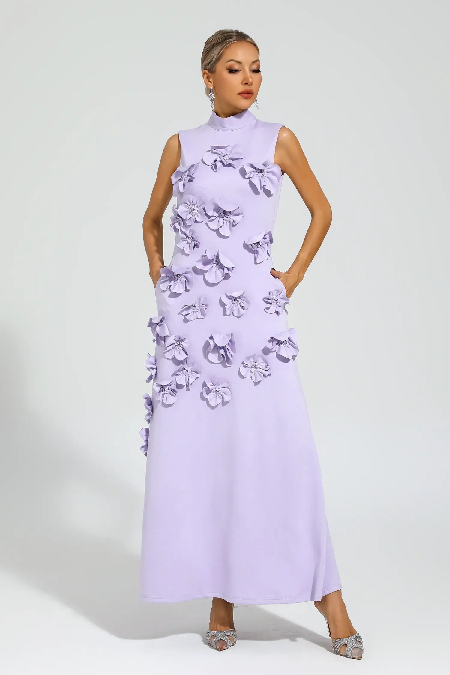 Amara | Embroidered Maxi Dress