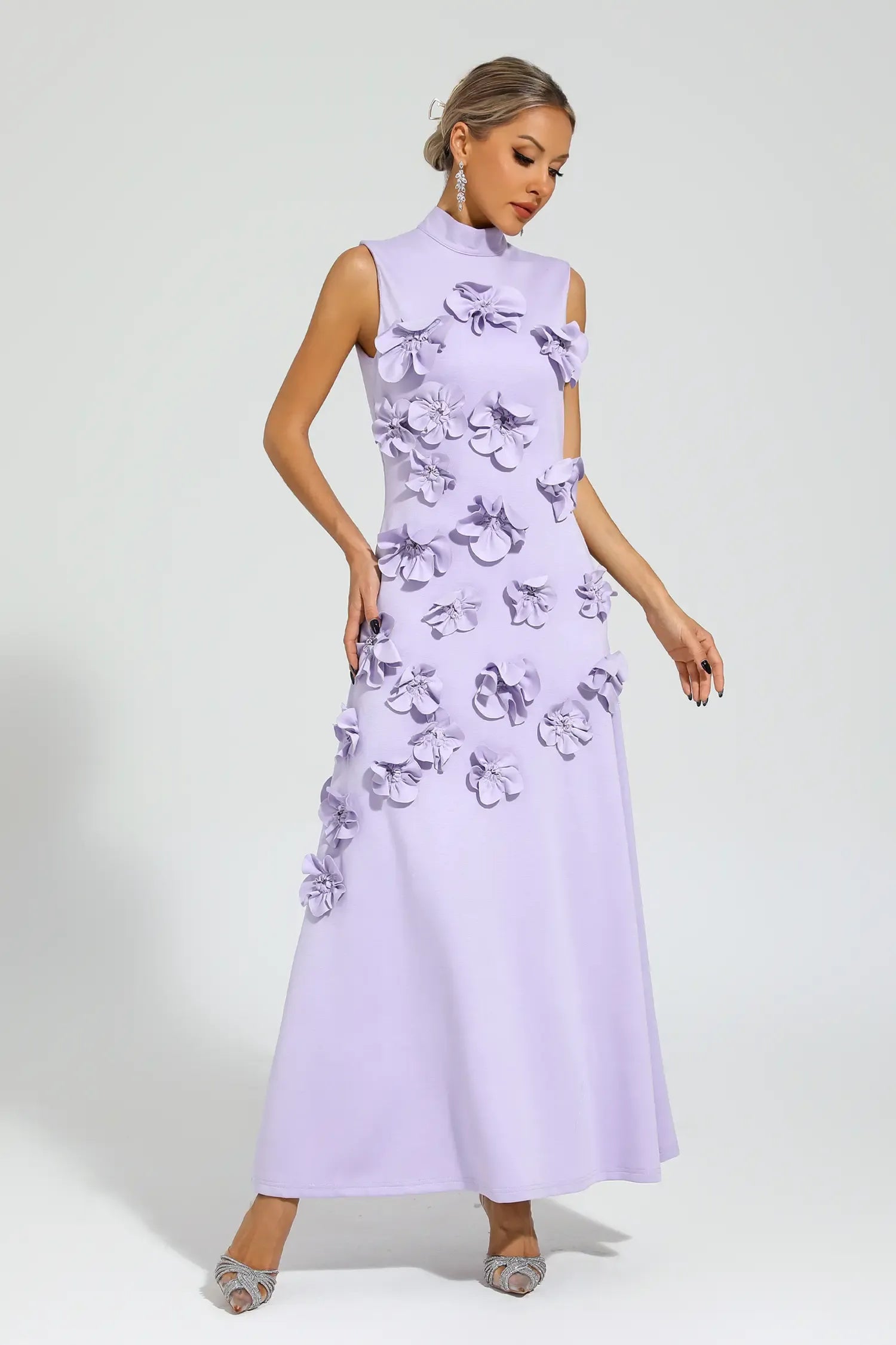 Amara | Embroidered Maxi Dress