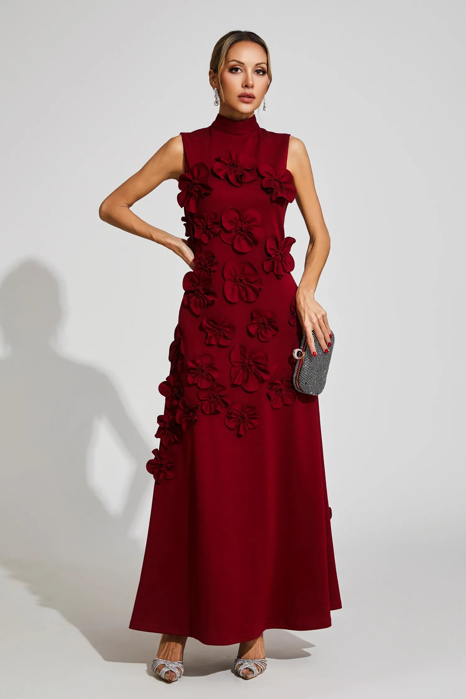 Amara | Embroidered Maxi Dress