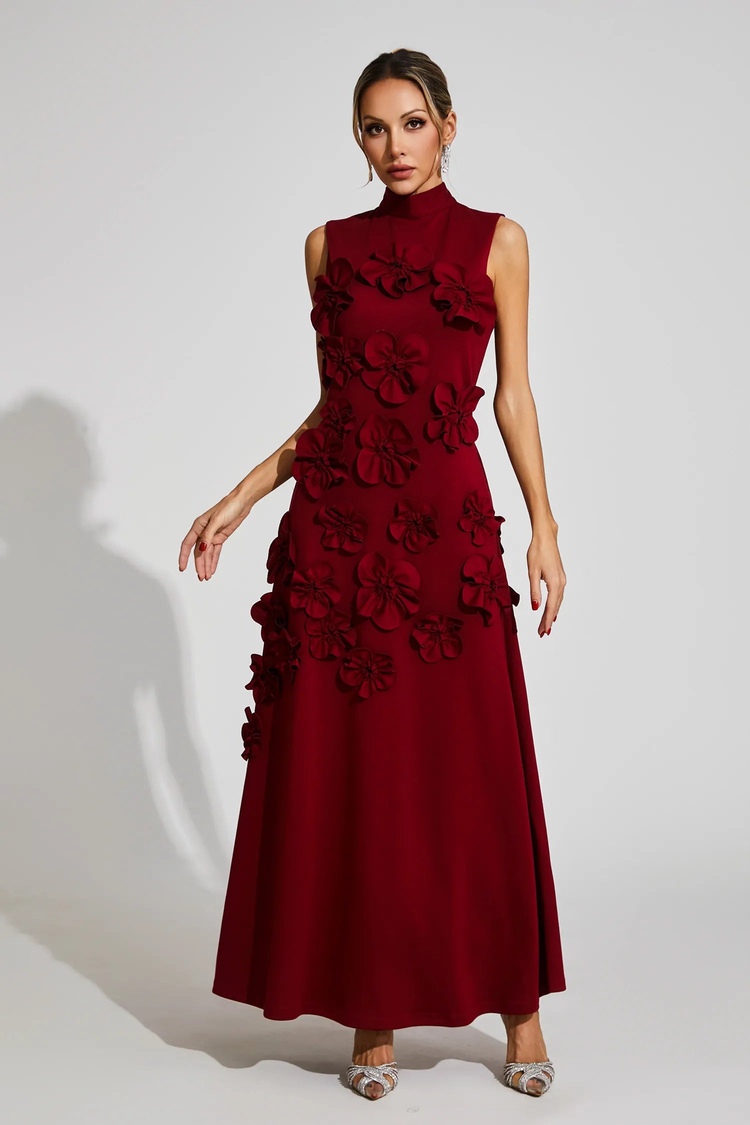 Amara | Embroidered Maxi Dress