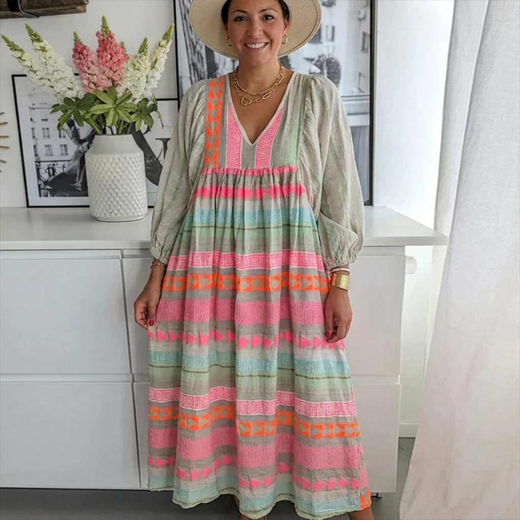 Harper | Boho Dress, Billowy Sleeves