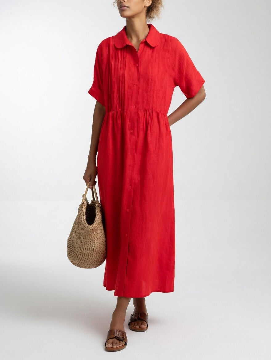 Lysandra | Lightweight Summer Shirt Dress