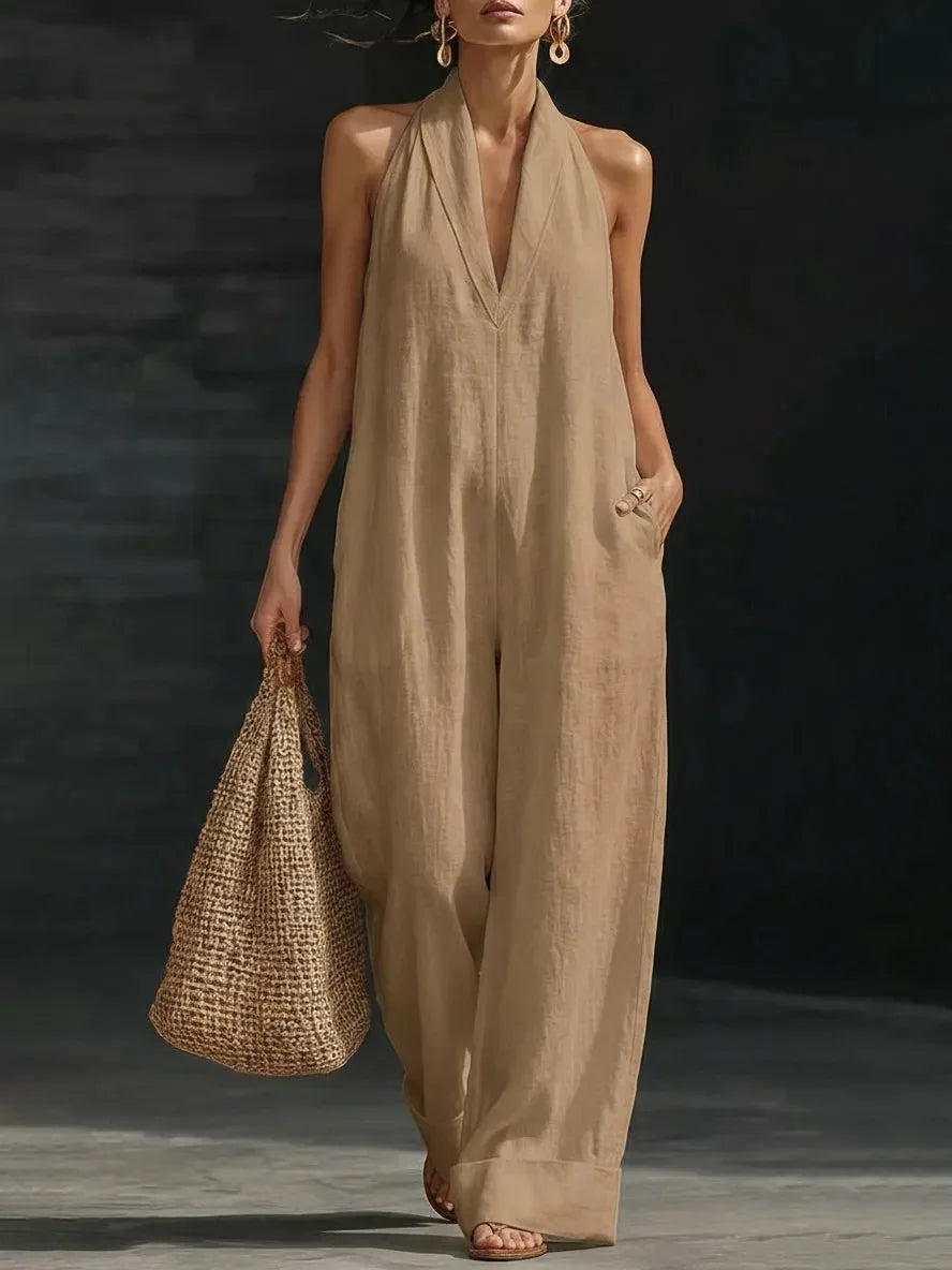Marisol | Summer Cross-Neck Jumpsuit
