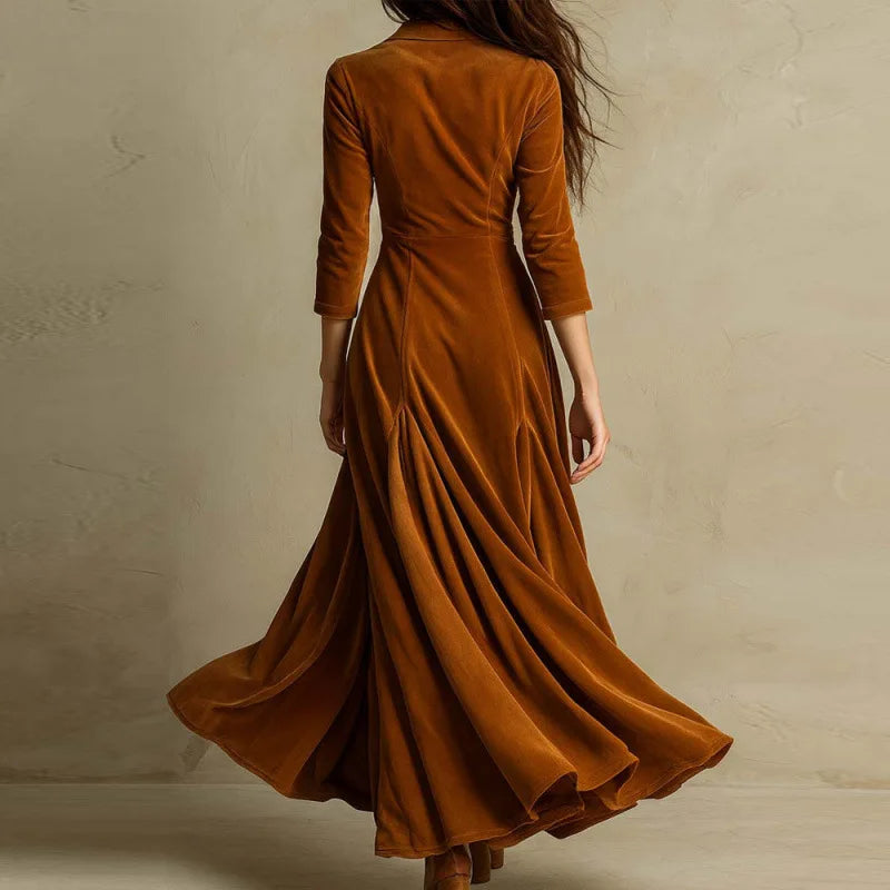 Long Velvet Dress