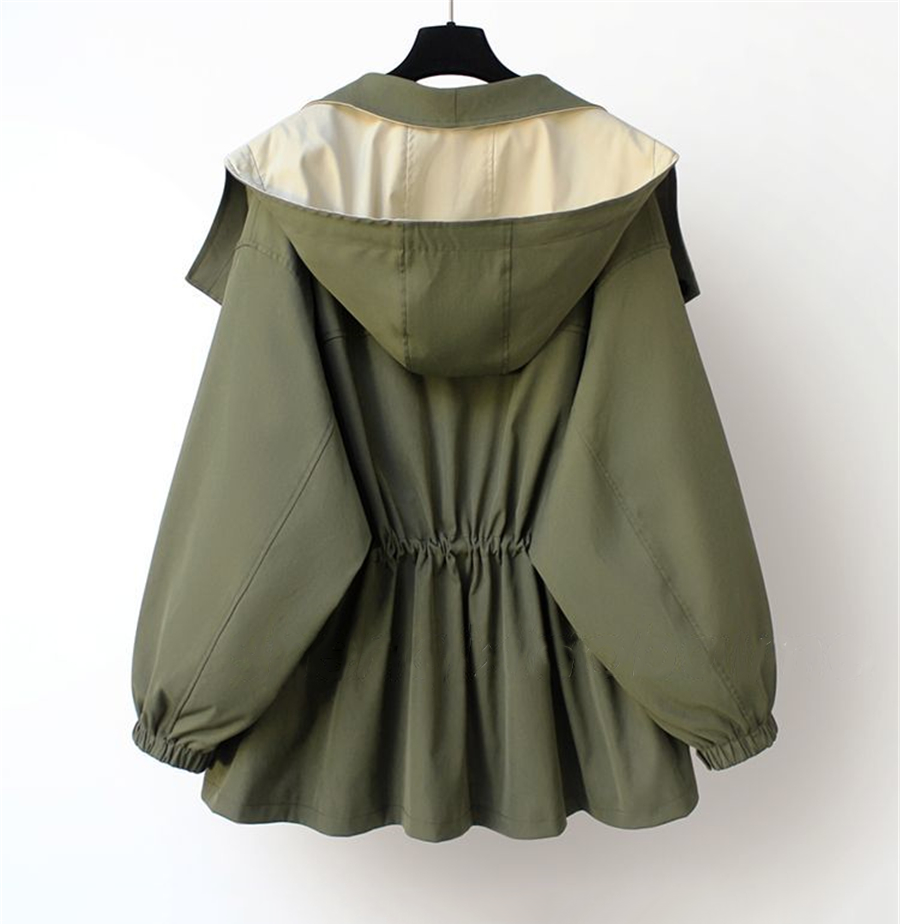 Water-Repellent Double-Layer Windbreaker Jacket