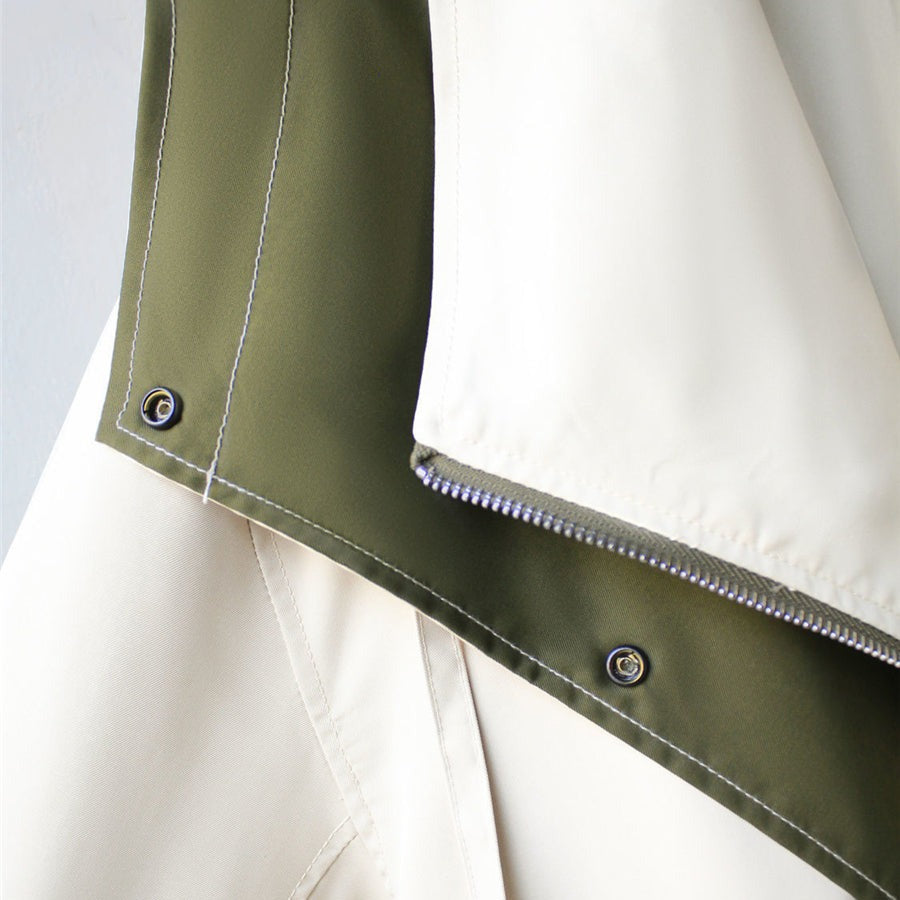Water-Repellent Double-Layer Windbreaker Jacket