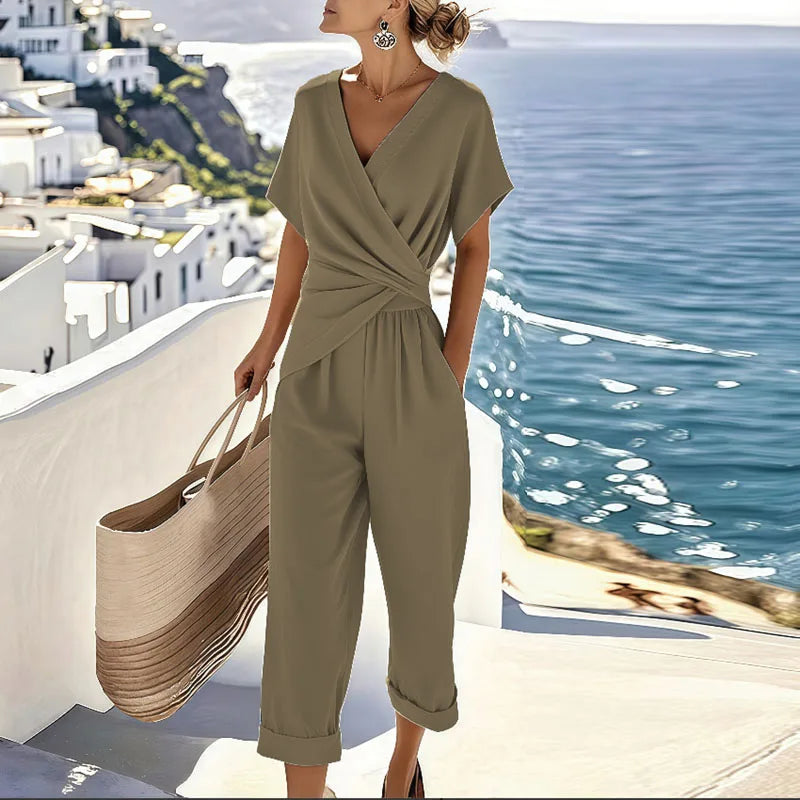 M&H | Wrap-Front Two-Piece Set