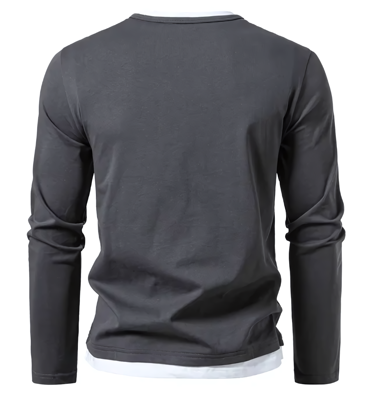 Combed Cotton Long-Sleeve T-Shirt