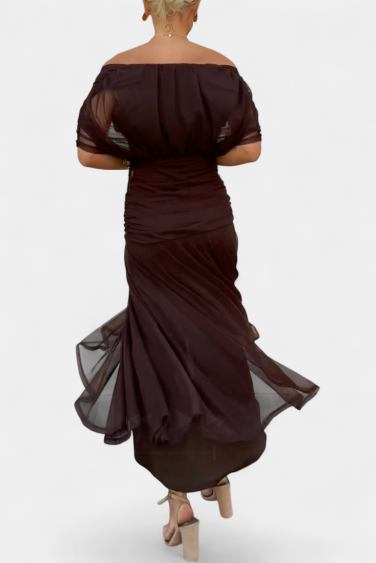 Florendra™ | Floral Long Dress V-Neck