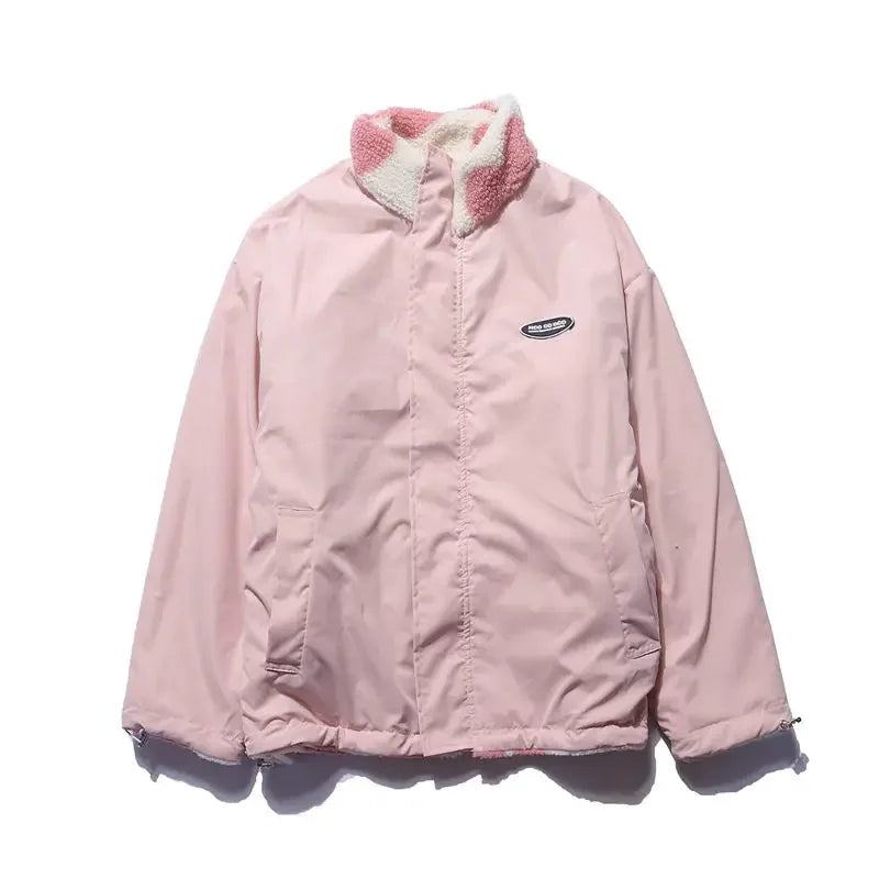 Reversible Heart Print Jacket