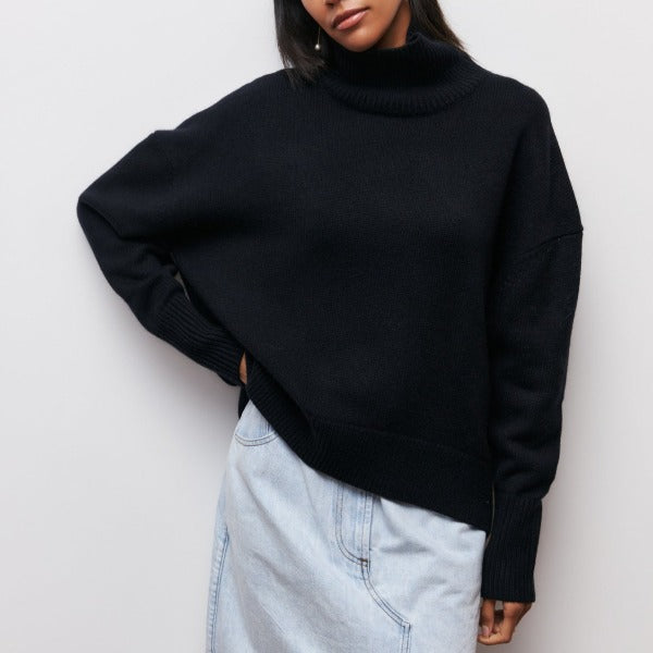High-Neck Sweater