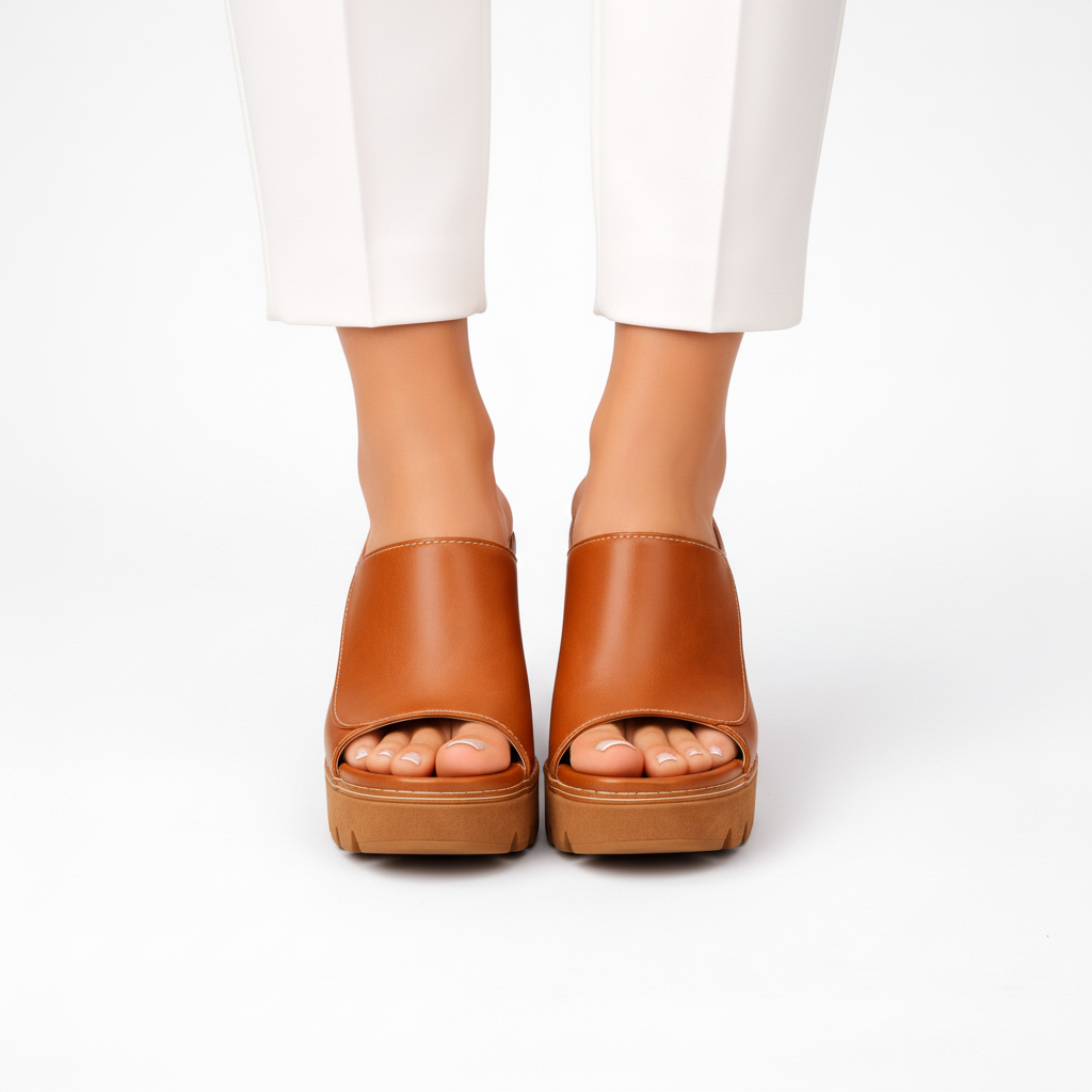 Platform Heeled Sandals