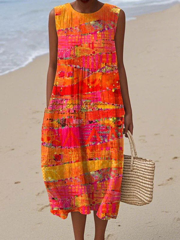 Faye | Lightweight, Sleeveless Summer Dress