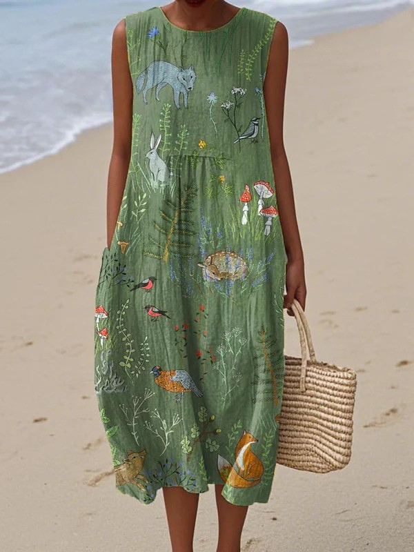 Hope | Lightweight Summer Dress with Sleeveless Design