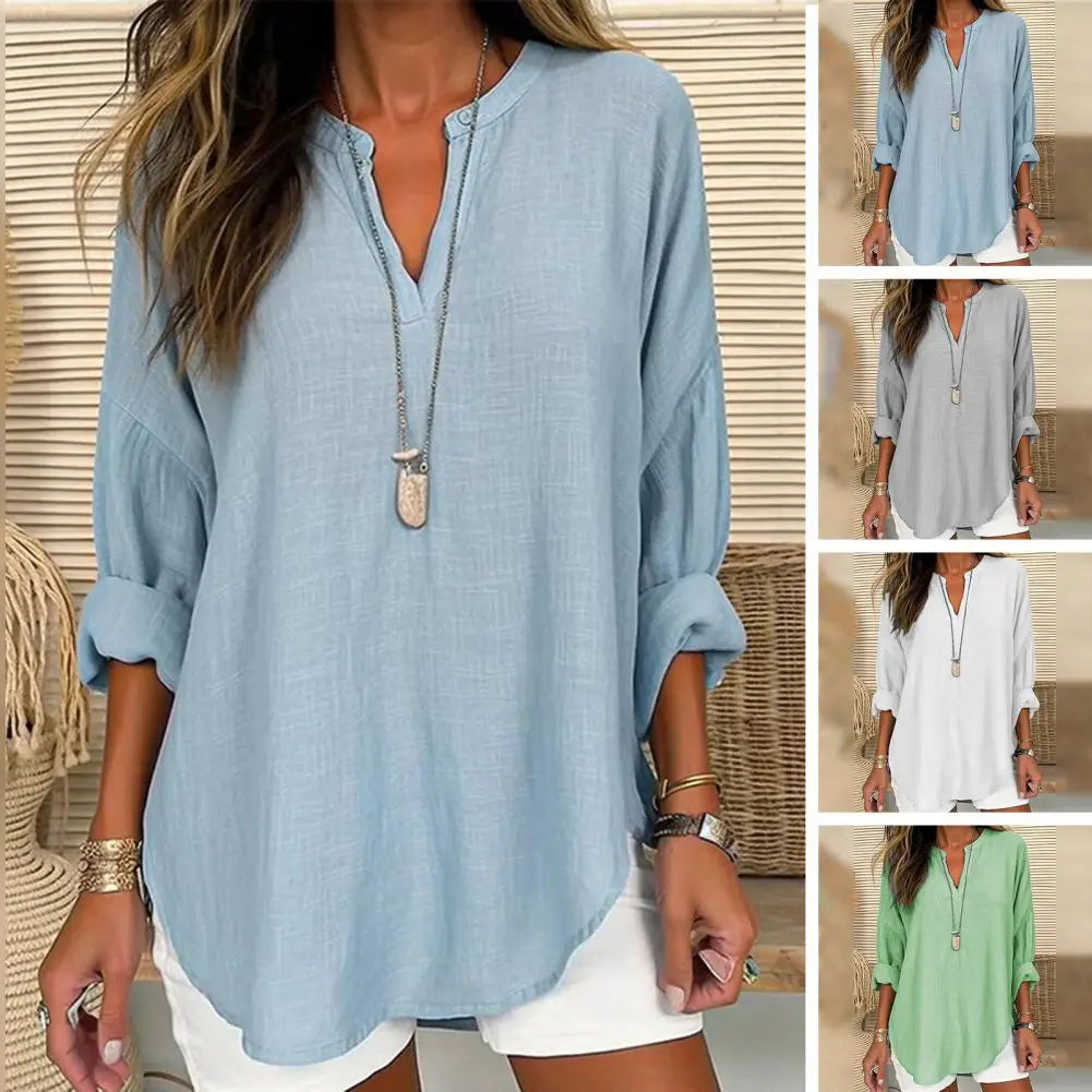 PENELOPE | Blouse au look lin