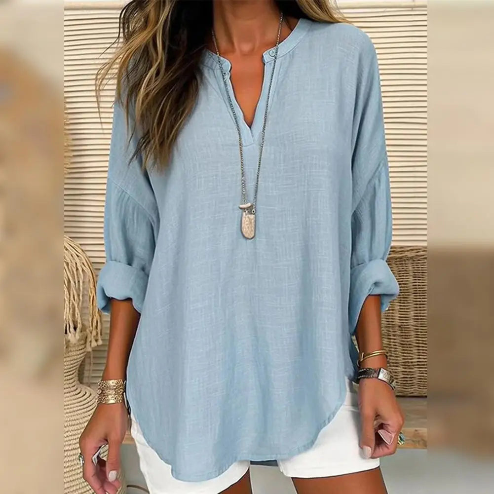 PENELOPE | Blouse au look lin