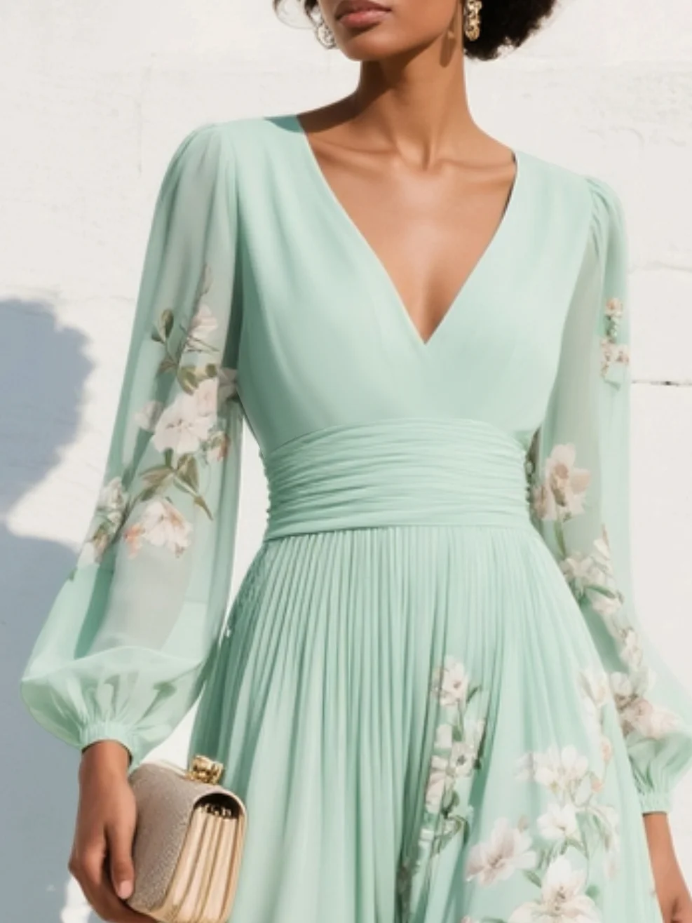 Imani | Floral Midi Dress