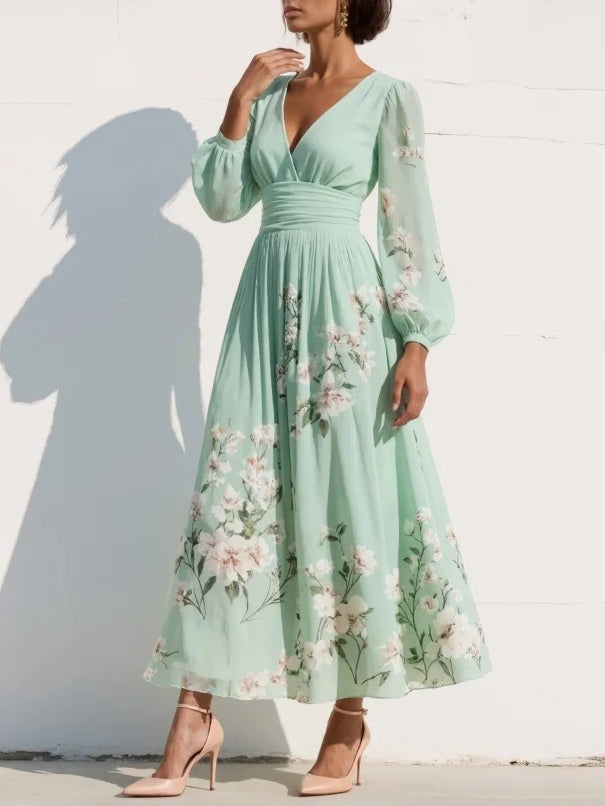 Imani | Floral Midi Dress