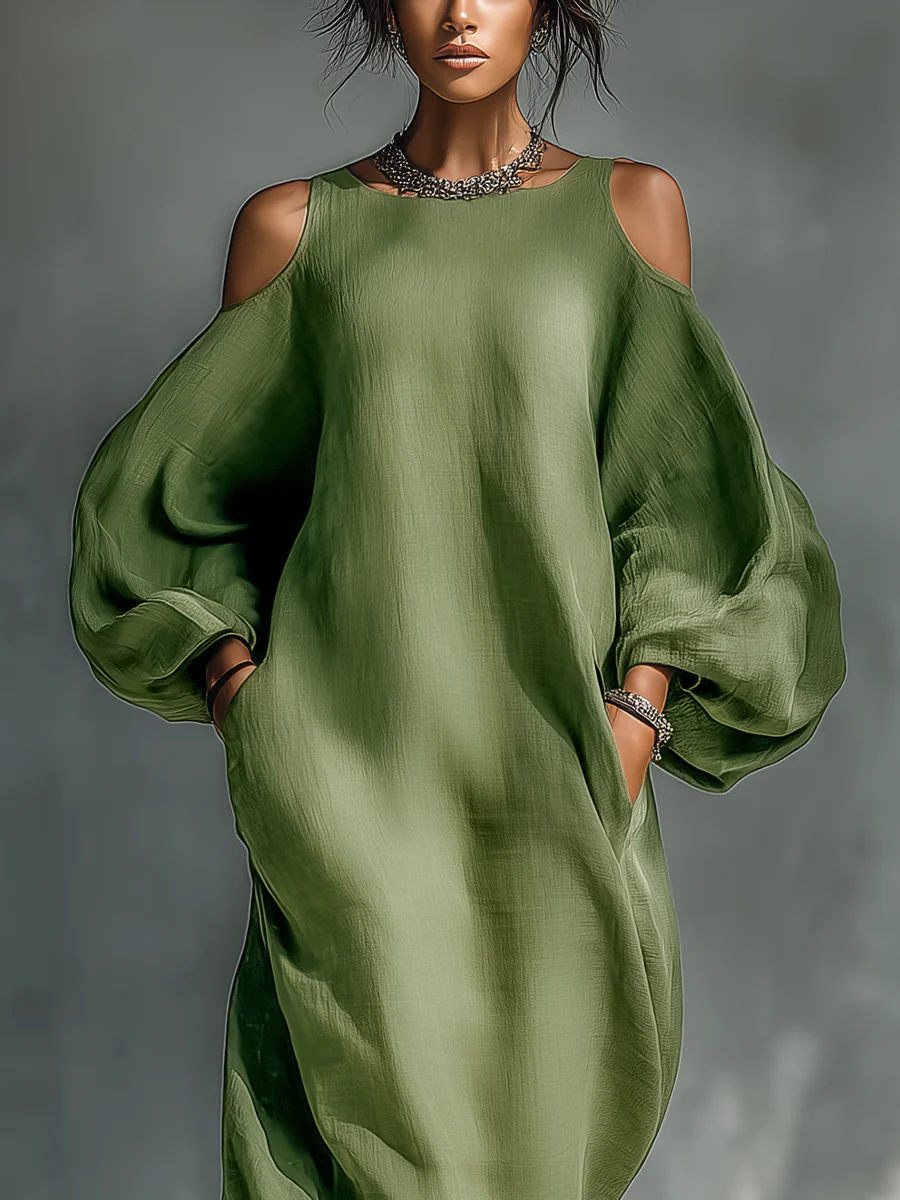 M&H | Off-Shoulder Maxi Dress