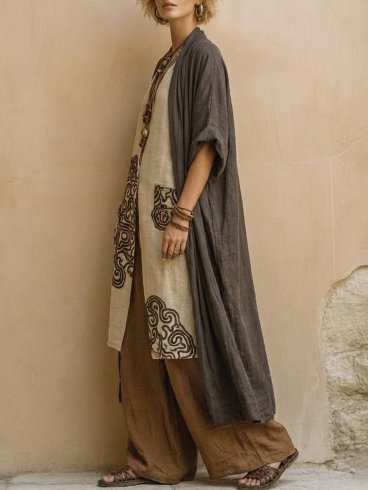 M&H | Tribal Print Three-Piece Set