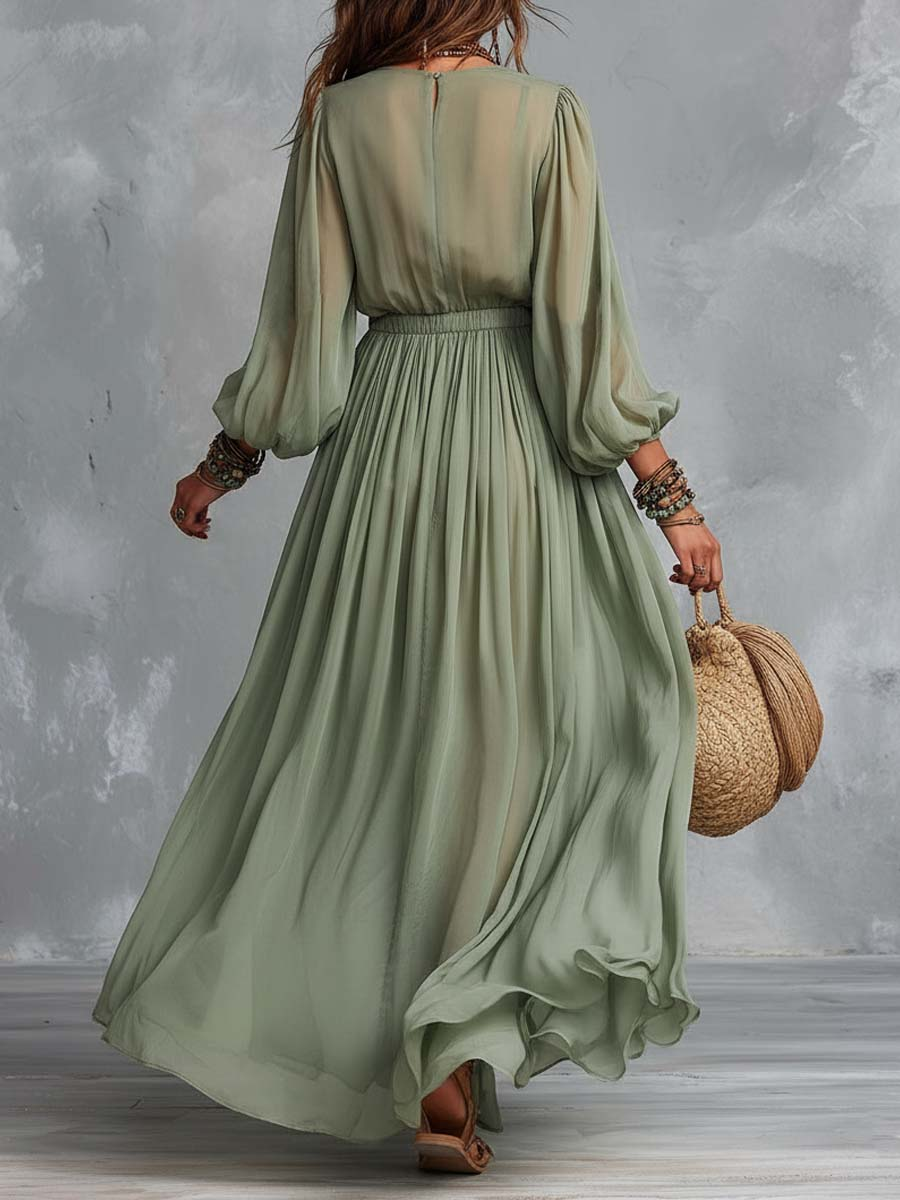 M&H | Floral Print Maxi Dress