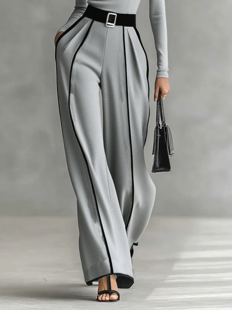 M&H | Two-Piece Set with Contrasting Trim