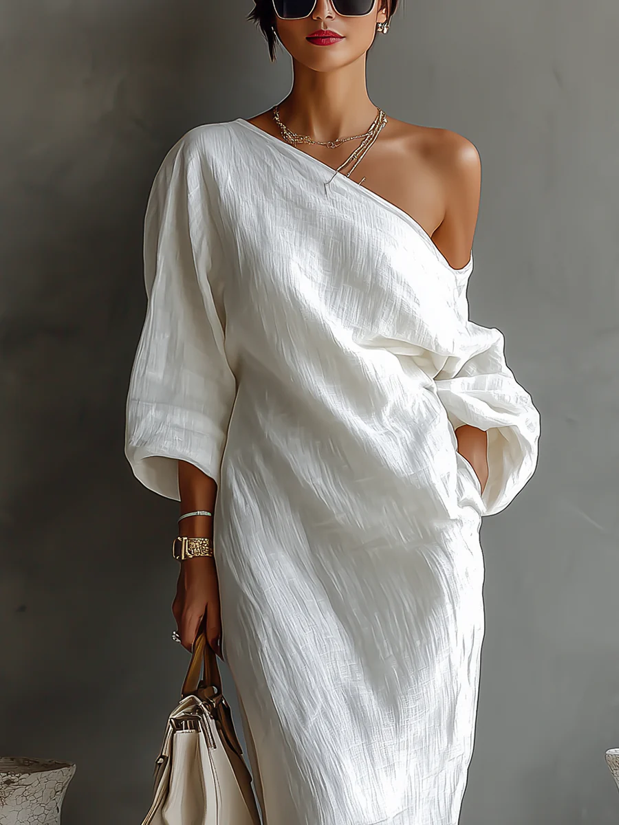 M&H | Off-Shoulder Maxi Dress
