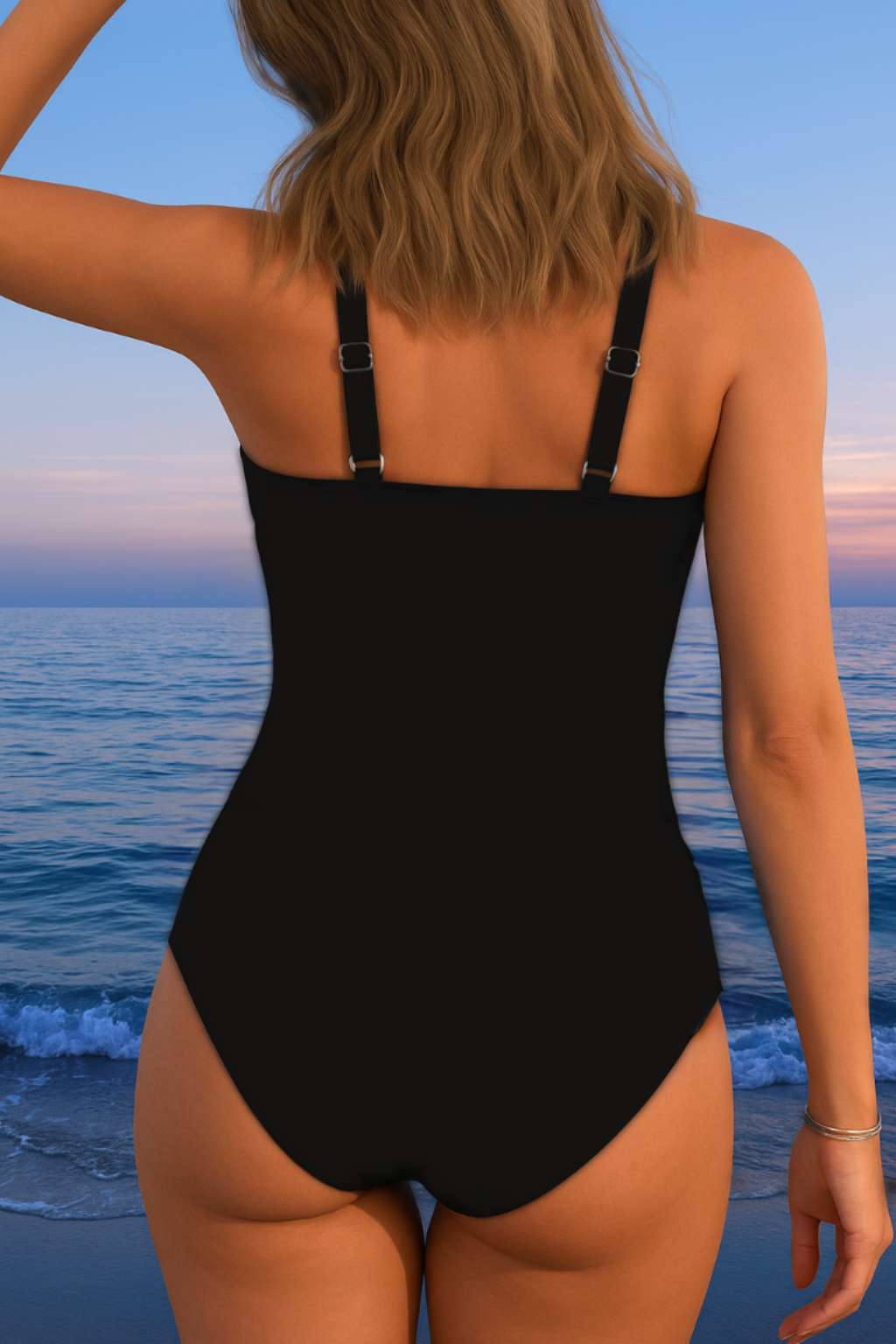Jasmine | Surplice One-Piece Swimsuit